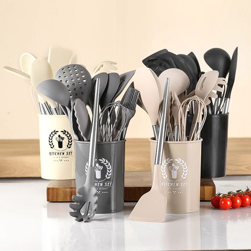 13 Pcs Silicone Cooking Utensils Set