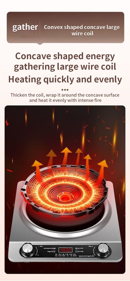 9 Piece Set of Waterproof Induction Cooker