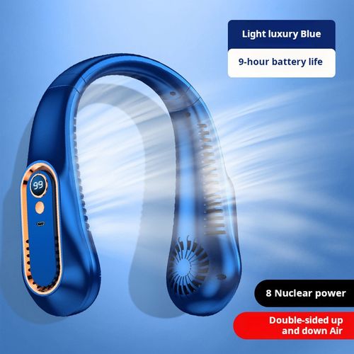 USB Portable Neck-Hanging Fan