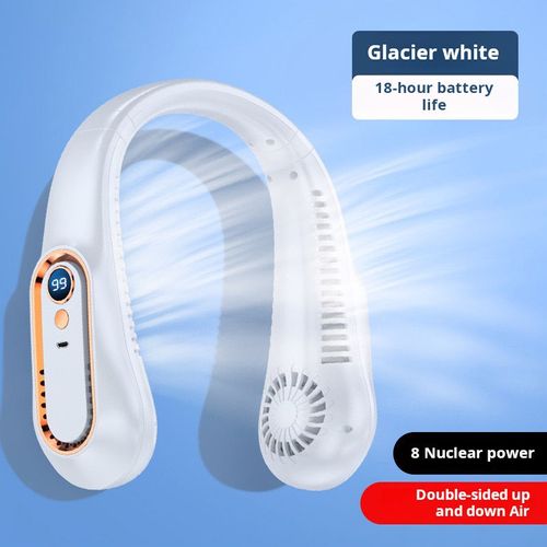 USB Portable Neck-Hanging Fan