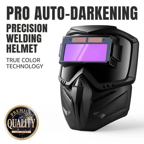 🔥Hot Seller🔥 COD！Automatic Darkening Welding Helmet, Head-Mounted TIG Welding Helmet, Splatter-Proof Welding Helmet, Welder's Helmet, Welding Safety Helmet