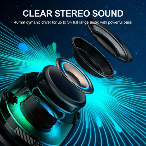 🔥Hot Seller🔥 COD！G200 Magnetic Bluetooth Speaker Mini, 9-Core Magnet for Metal Surfaces, 40mm Driver with Bass & RGB Light, 7H Playtime IPX5 Waterproof, Phone Stand for Camping & Home Gifts.