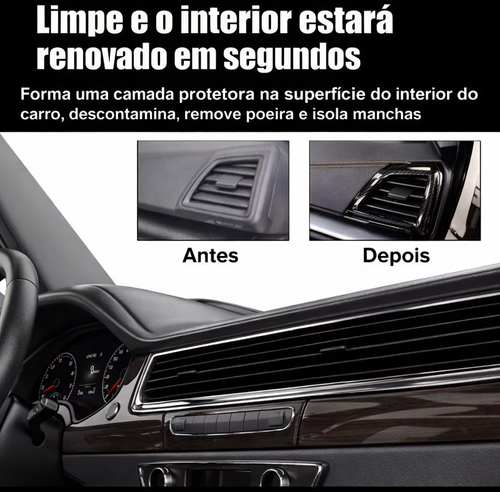 🛡️ Crystal Coating para Plásticos do Carro