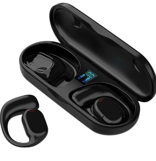 Auriculares Bluetooth Sem Fio com Caixa Digital – Som Forte e Bateria Durável