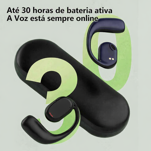 Auriculares Bluetooth Sem Fio com Caixa Digital – Som Forte e Bateria Durável