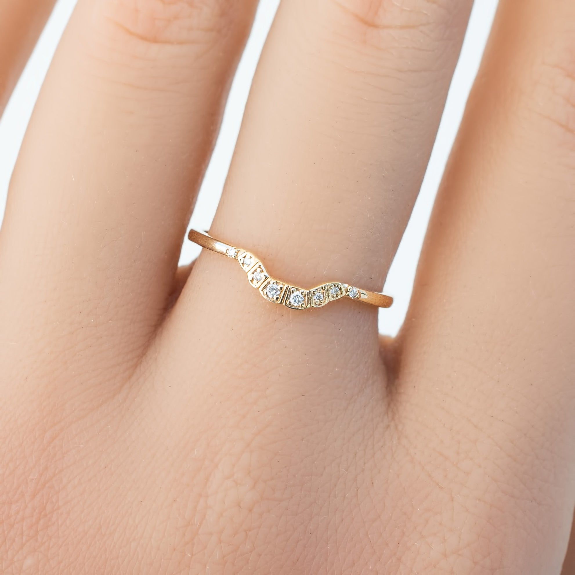 イザベル カーヴ リング Isabel's Curved Ring