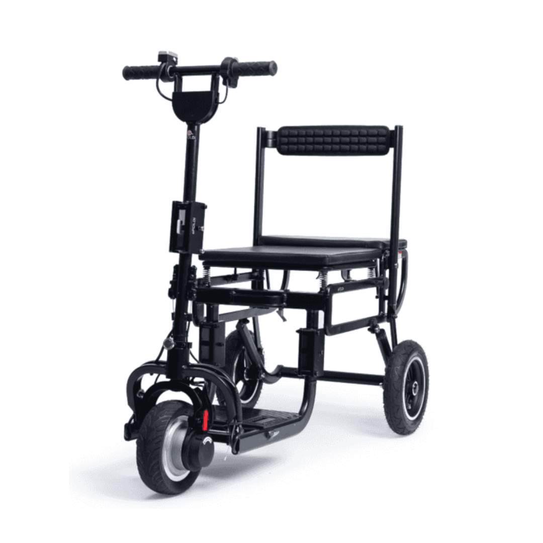 Disability Aids Brisbane  eFOLDi Lite Portable Folding Airline Approved Travel Scooter - Only 33 lbs