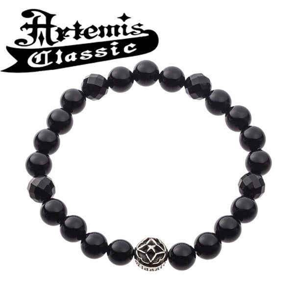 アルテミスクラシック トレサリーオニキス数珠ブレスレット Artemis Classic アルテミスクラッシック ブレスレット ブレス 天然石