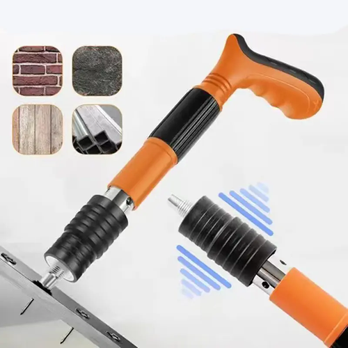 Mini Industrial Manual Metal Nail Pneumatic Air Stapler for Ceiling Concrete & Wood Fastening Tool for DIY and Industrial