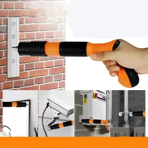 Mini Industrial Manual Metal Nail Pneumatic Air Stapler for Ceiling Concrete & Wood Fastening Tool for DIY and Industrial