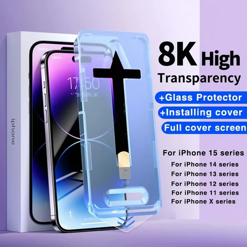 📱2024 New Invisible Screen Protector For iphone- Dust Free Without Bubbles