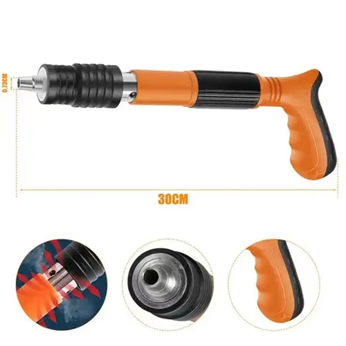 Mini Industrial Manual Metal Nail Pneumatic Air Stapler for Ceiling Concrete & Wood Fastening Tool for DIY and Industrial