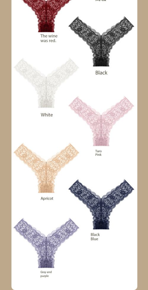 Plus Size Sexy Lace Thong 3-Pack Set - Only KES 1,500! Comfortable Curvy Lingerie for Women in Kenya