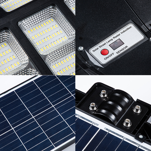 Ultra-Bright, High-Power Solar Street Light — Integrated, Sensor-Activated, Waterproof Outdoor Lighting for Gardens and Courtyards
