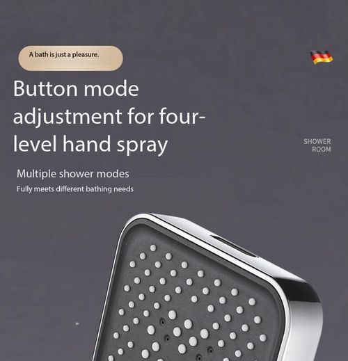 Super High Pressure Shower Head Water Saving Bathroom Spray Nozzle Easy Install for Kenya Homes