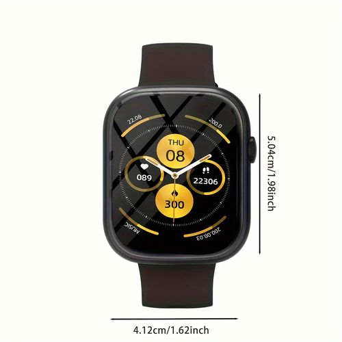 Non-invasive Blood Pressure, Uric Acid, Heart Rate, Blood Oxygen & Sleep Monitoring Watch — Health Tracker for the Elderly