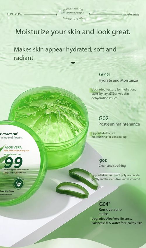Kenya's Favorite Aloe Gel - Cool, Clear & Glow: For Sunburn, Acne & Daily Moisture