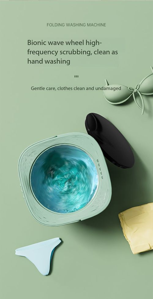 8L Compact Foldable Washer with Spin Dry - Perfect for Student Dorm, Travel, Camping & Baby Care