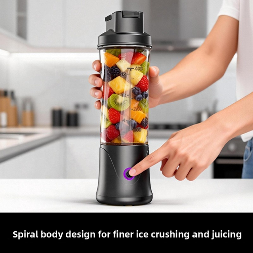 Large-Capacity Juicer: New Portable, Compact, Wireless-Charging Fruit Juice Cup for Home Use