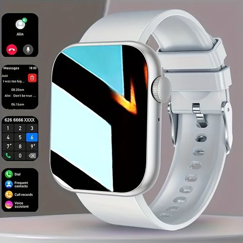 Non-invasive Blood Pressure, Uric Acid, Heart Rate, Blood Oxygen & Sleep Monitoring Watch — Health Tracker for the Elderly