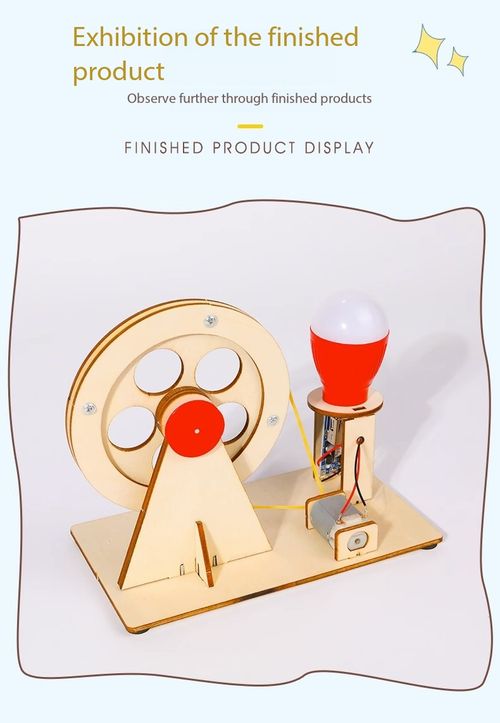🔬 Hand-Crank Generator Science Experiment Kit - DIY STEM Educational Toy for Kids & Students