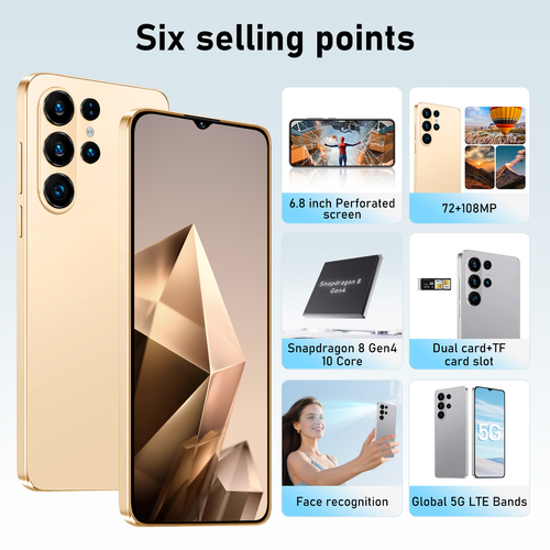 Brand New S26 Ultra Smartphone 7.3 Inch HD Large Screen 3GB+64GB Dual SIM Android Phone for Kenya Market