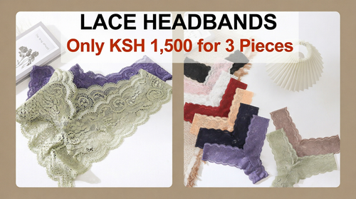 Plus Size Sexy Lace Thong 3-Pack Set - Only KES 1,500! Comfortable Curvy Lingerie for Women in Kenya