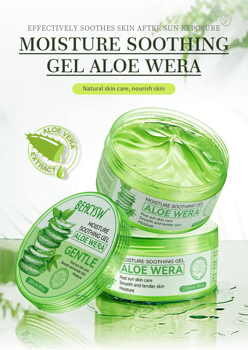 Kenya's Favorite Aloe Gel - Cool, Clear & Glow: For Sunburn, Acne & Daily Moisture