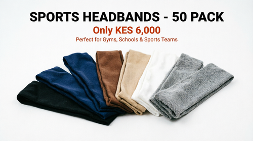 Premium Sports Headband - Sweat-Wicking & Quick-Dry Hair Band for Running, Gym & Outdoor Sports in Kenya