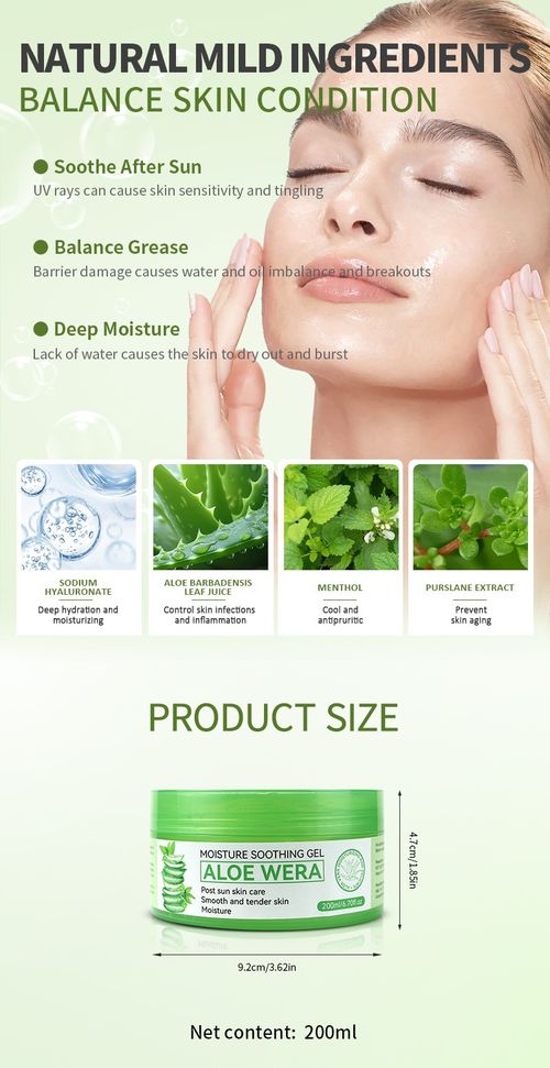 Kenya's Favorite Aloe Gel - Cool, Clear & Glow: For Sunburn, Acne & Daily Moisture