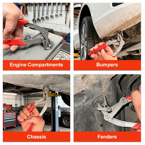 1 piece of new multi-functional car clip pliers, an efficient and practical tool for removing clips without causing damage