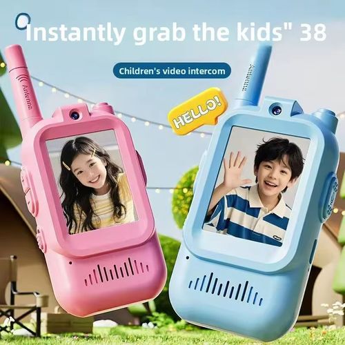 Creative Kids Video Walkie Talkie Two-Way 1500ft Range Cool Voice Effects
