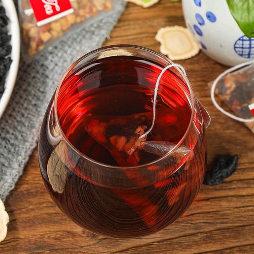 Ginseng Brain-Boosting Tea with Goji Berries and Mulberries - Ten Treasures for Men Ancient Formula White Tea 5g*20 Health Tea