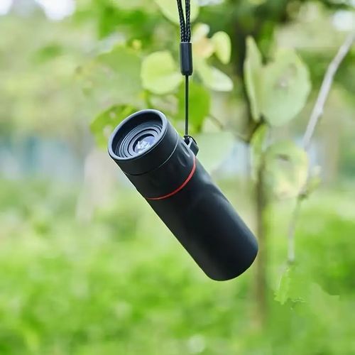 10x25 Ultra-High Definition Long-Distance Adult Single-Distance Telescope. 10X Mini Compact - Comes with storage bag and hanging rope. Durable telescope for hiking. Ideal for outdoor adventures, camping, watching games. Perfect birthday gift.