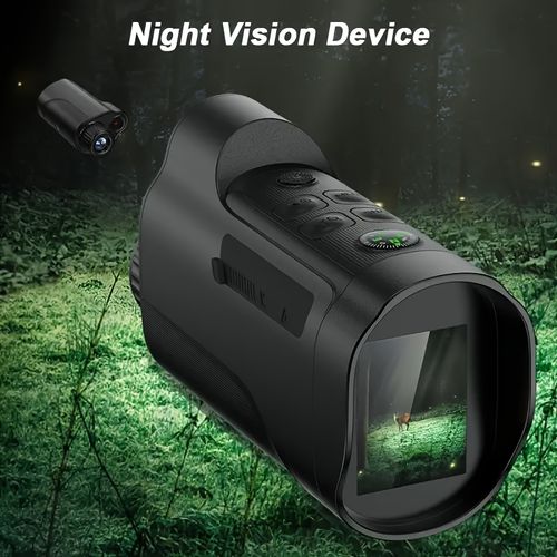 5W high power infrared night vision device, 10 digital zoom, 2 inch high definition display, starlight sensor, 800-meter range, USB battery power supply, compass, adjustable optical system   compact and durable design, suitable for hunting, camping, wildlife observation, outdoor monitoring equipment