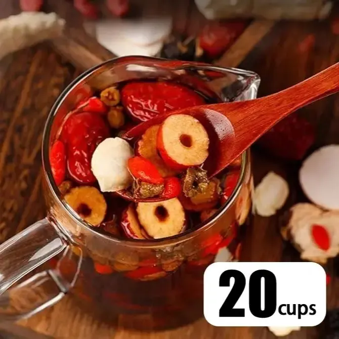 Kidney Tea Formula Ginseng Eight Treasures Tea Organic Kidney Traditional Kidney Cleansing Tea Cleanse Tea Ginseng Red Date Natural Chinese Herbal Tea Bags For Men Women healthy cleanse detox tea