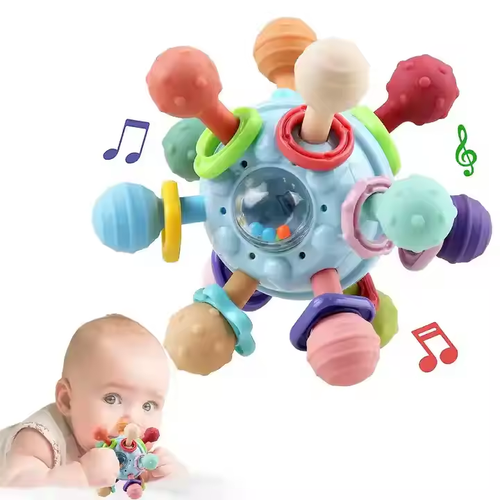 2025 Trending Products Baby Teether Montessori ToysGifts for Infant Newborn Boys Girls Baby Sensory Teething Toys Baby Toys