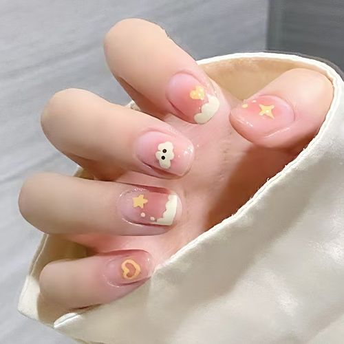 Wearable manicure high-end nail stickers removable