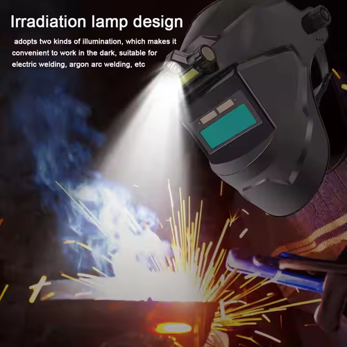 High temperature resistant and heat-insulated welding helmet, maximum temperature resistance 130℃
