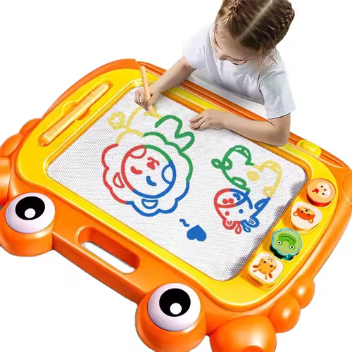 Crab shape children's graffiti board colorful magnetic children's drawing board writing board