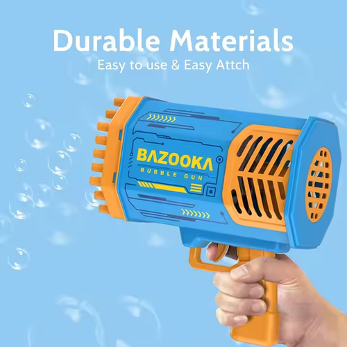Luminous Bazooka Children's Bubble Gun Unisex Party Toy