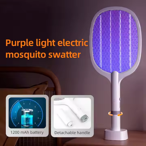 Intelligent electric mosquito swatter mosquito killer rechargeable mosquito swatter fly swatter