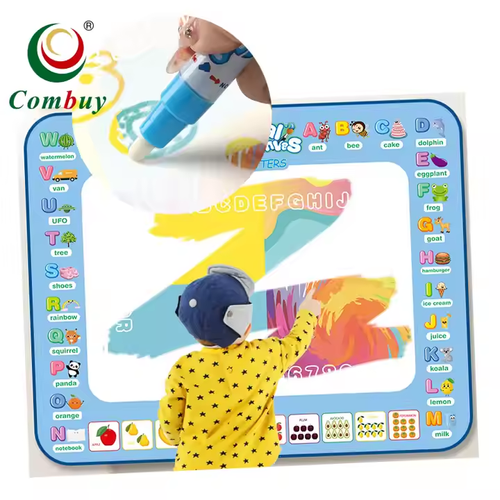 Colorful fun painting mat reusable children's water graffiti mat educational toy