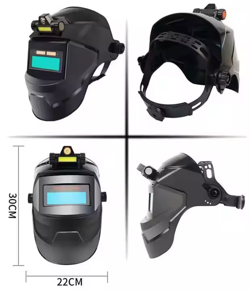 High temperature resistant and heat-insulated welding helmet, maximum temperature resistance 130℃