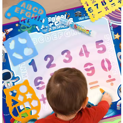 Colorful fun painting mat reusable children's water graffiti mat educational toy