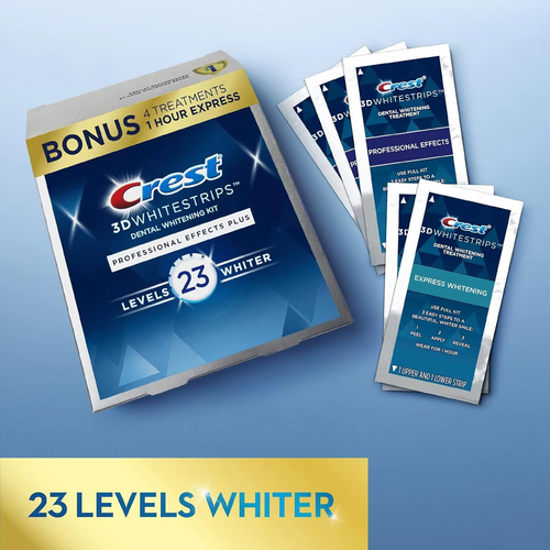 Crest 3D Whitening Teeth Strips 14 pairs set good effect 1 hour fast whitening teeth strips