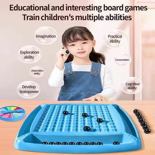 Magnetic induction chess toy children's educational game parent-child interactive play logic exercise toy