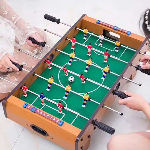 Mini table football for adults and kids, 360 degree rotation, easy to store, family entertainment game accessories