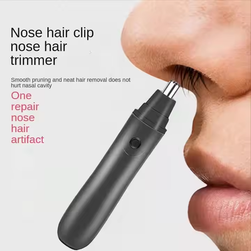 Electric nose hair trimmer men's and women's ear, neck and eyebrow trimmer
