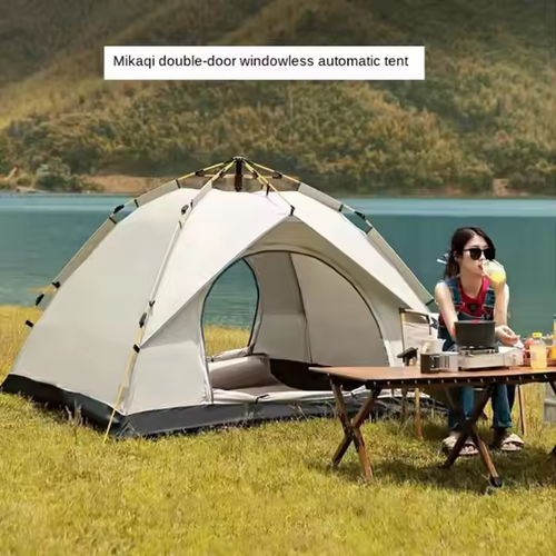 Portable waterproof sunscreen tent for four seasons hiking beach travel mountaineering outdoor camping tent